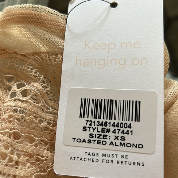 Lively Madewell NWT Bralette, Toasted Almond, Size XS - Picture 6 of 6